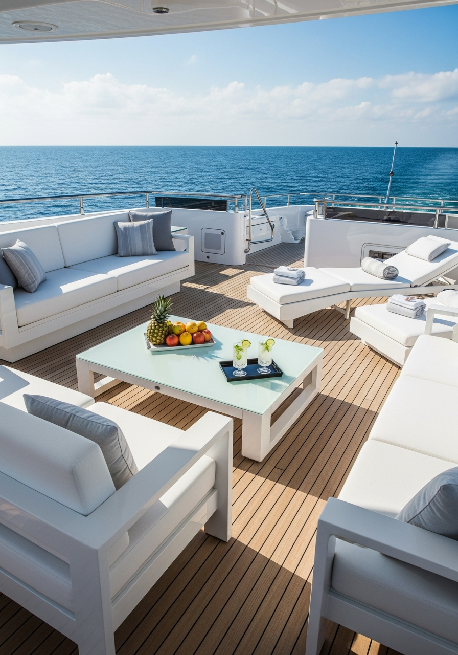 Luxury yacht